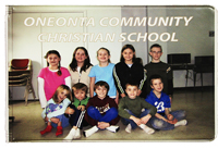 Oneonta Community Christian School autograph book